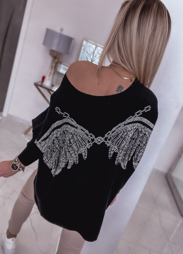 SWETER WINGS BLACK-511548