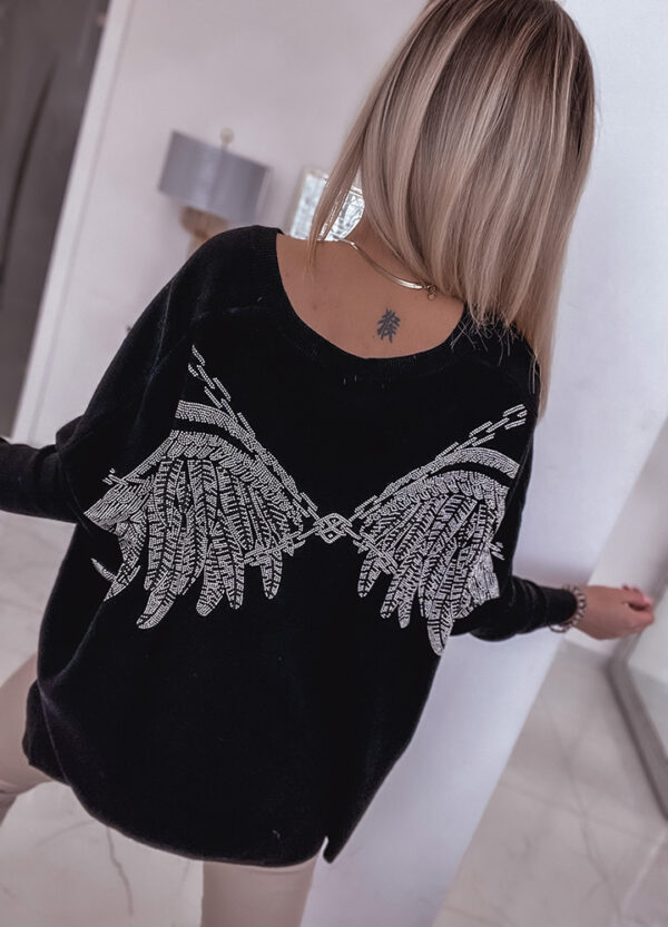 SWETER WINGS BLACK-511551