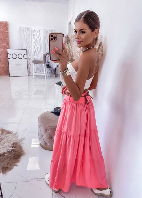 SPÓDNICA MAXI RASPBERRY-555516