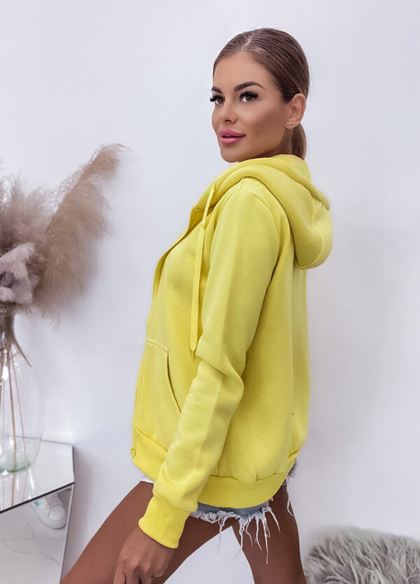 BLUZA Z OCIEPLENIEM YELLOW-557790