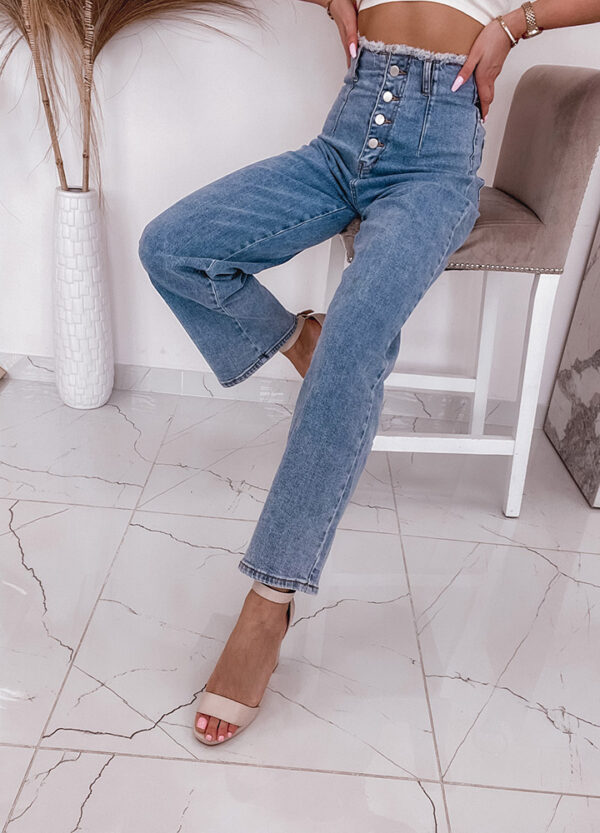 SPODNIE JEANSOWE CULOTTE-555611