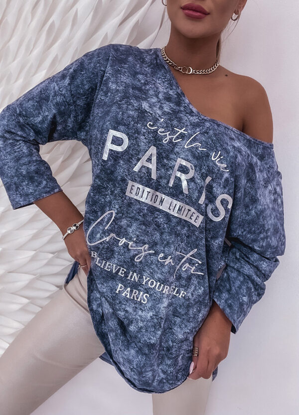 BAWEŁNIANA BLUZKA PARIS-562165