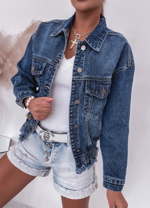 KATANA JEANSOWA BOMBER DENIM-557992