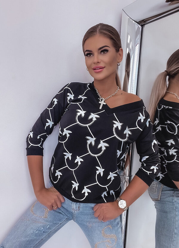 BAWEŁNIANA BLUZA SWALLOW-566270