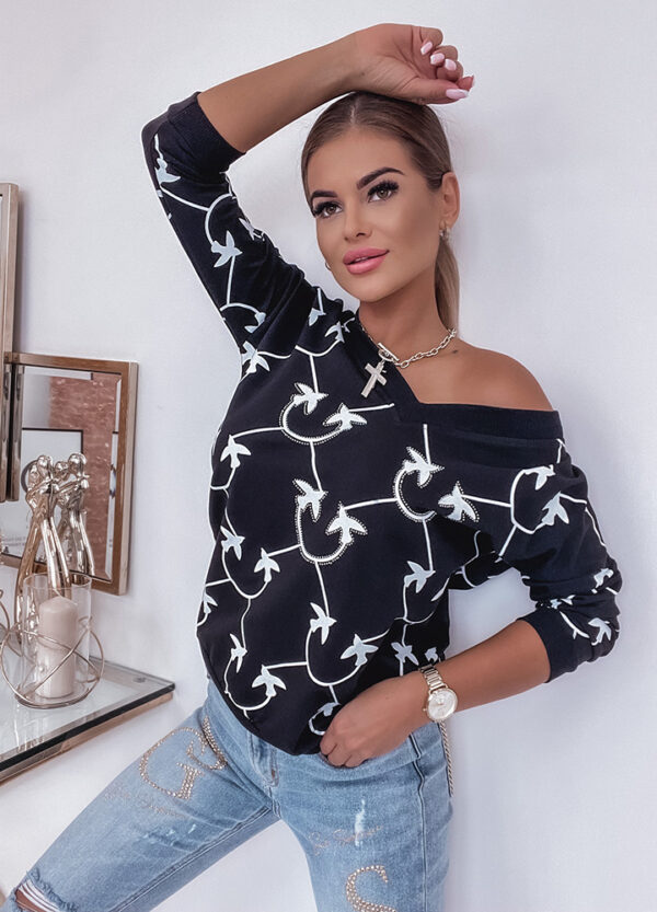 BAWEŁNIANA BLUZA SWALLOW-566267