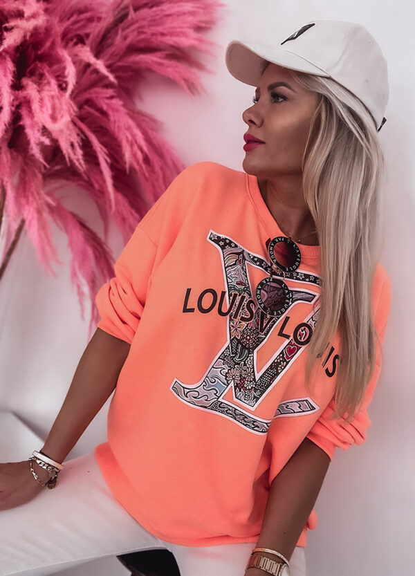 BLUZA Z NADRUKIEM LOUIS-567403