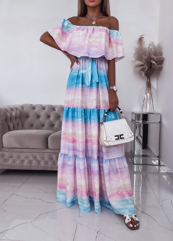 SUKIENKA MAXI / HISZPANKA OMBRE-627555