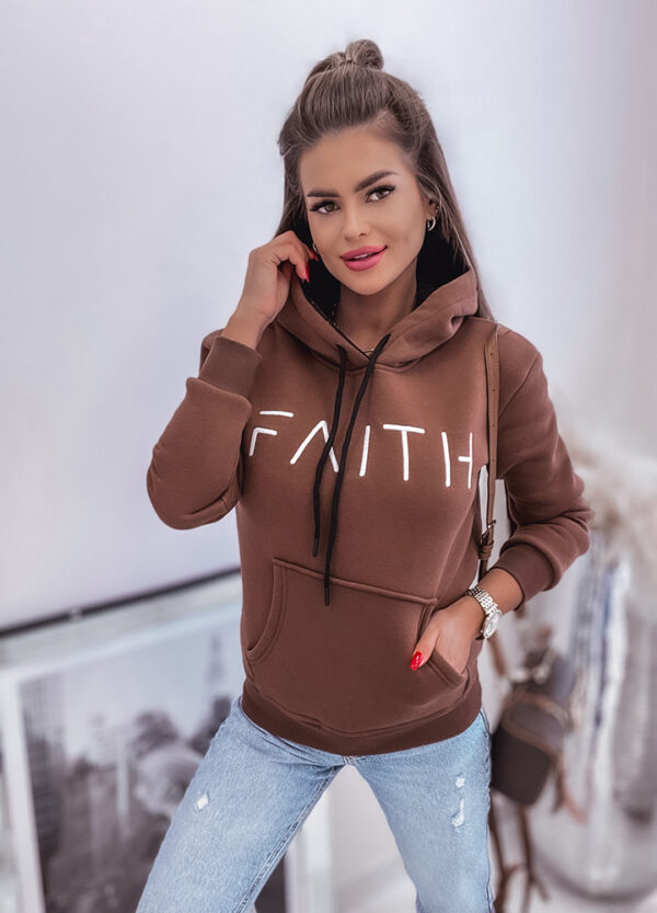 BAWEŁNIANA BLUZA OCIEPLANA FAITH-659831