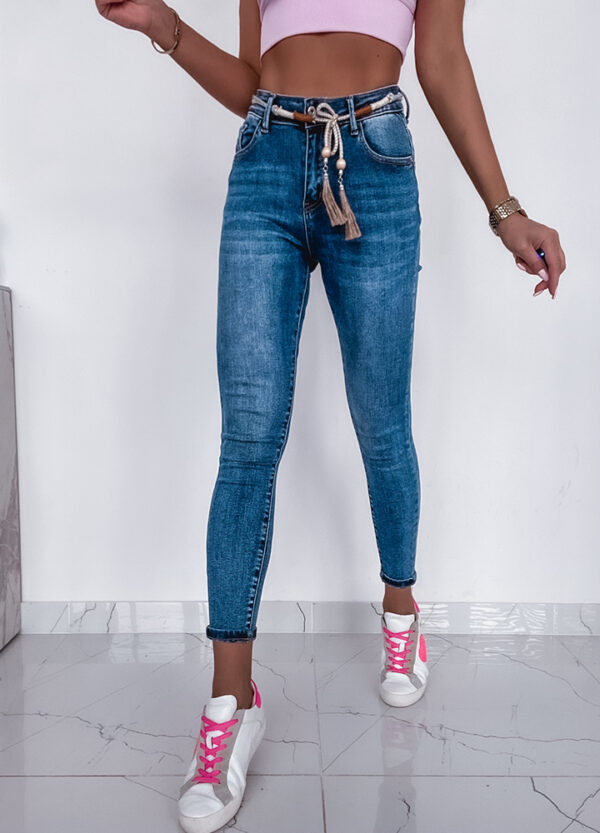 SPODNIE JEANSOWE SLIM POKET-671509