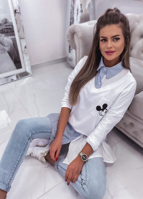 BAWEŁNIANA BLUZKA MICKEY-666052